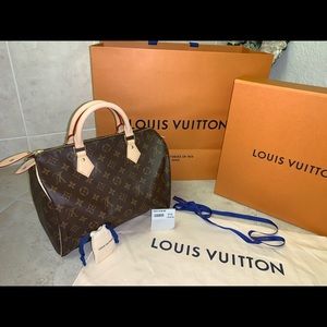 New 9/18/21 LOUIS VUITTON Speedy 30 Monogram Tote